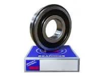 Nsk 6003ddunr Extra Light Single Row 6000 Series Deep Groove Ball Bearing 17mm Bore With Rubber Seals On Both Sides Normal Radial Clearance Snap Ring Groove In Outer Ring displayed on box.