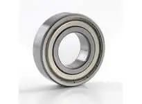 Single row NSK 6006VVNR deep groove ball bearing, experience smooth, low friction performance, high load capacity for machinery.