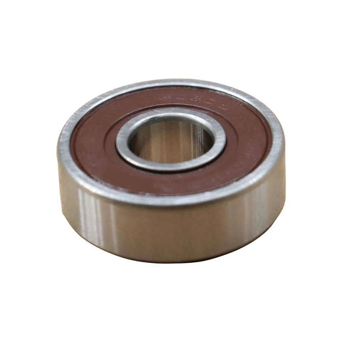 20 Pack NSK 608 2RS 608DD Deep Groove Ball Bearing with double rubber seals, side view, 8x22x7mm, pre-lubricated for machinery use.