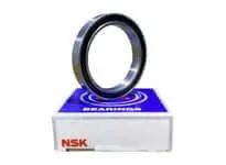NSK 6916DDU 6900 Series Ball Bearing Metric Very Thin Section 80Mm Bore Rubber Seal On Both Sides Normal Internal Clearance