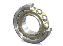 NSK 7307BYG Angular Contact Ball Bearing delivers precise, high-load performance for industrial use, shown with balls and raceways.