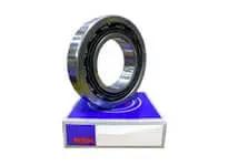 NSK 7209BEAT85 Angular Contact Ball Bearing 40 Degree 45mm Bore Metric Light Duty shown on a branded packaging box.