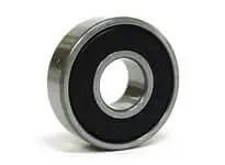 NSK R14DDU R Series Inch Single Row Deep Groove Ball Bearing for precision machinery, showing size and sealed design.