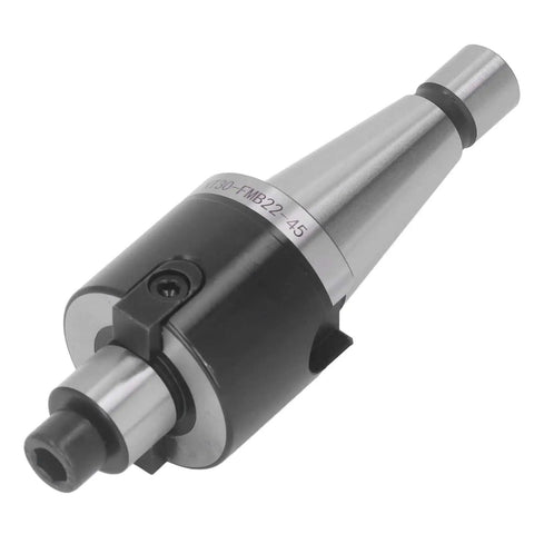 Indexable End Mill Holder NT30 FMB22 45 Milling Cutter Holder With 400R 50 22 4T visible with precise machining finish