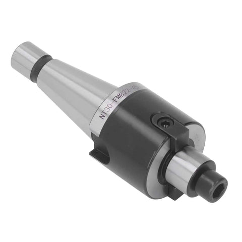 Indexable End Mill Holder NT30 FMB22 45 Milling Cutter Holder With 400R 50 22 4T 10pcs APMT1604 Inserts Pro Grade High Speed Precision Machining For Stable Accuracy In CNC Milling.