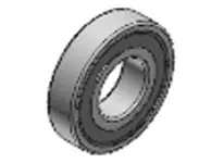 NTN 6200LLU Shielded Small Size Ball Bearing Standard Grade with 10 mm bore, 30 mm outer diameter, and 9 mm width
