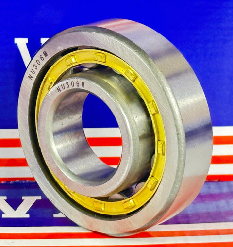 NU306M Cylindrical Roller Bearing 30x72x19 Cylindrical Bearings - VXB Ball Bearings