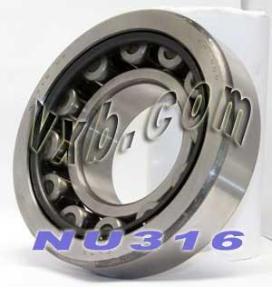 NU316 Cylindrical Roller Bearing 80x170x39 Cylindrical Bearings - VXB Ball Bearings