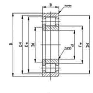 NUP205E Cylindrical roller Bearing 25x52x15mm - VXB Ball Bearings