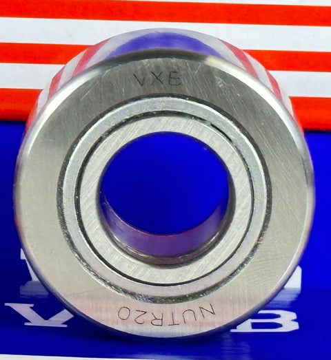 NUTR20 Flat Yoke Roller Bearing 20x47x24mm - VXB Ball Bearings