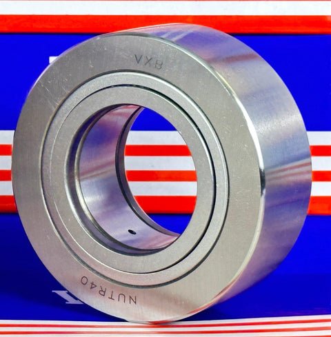 NUTR40 Flat Yoke Roller Bearing 40x80x30mm - VXB Ball Bearings