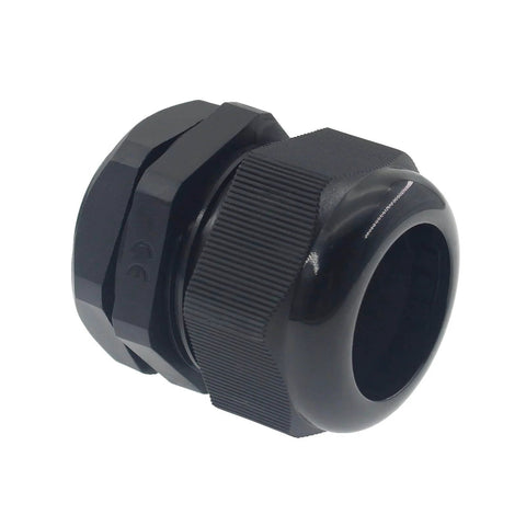 2 Inch NPT Strain Relief Nylon Cord Grip 5 Pack Waterproof IP68 Glands Adjustable Wire Cable Grip Connector For Junction Box 37 To 44mm Black CE ROHS Ideal For Outdoor Use