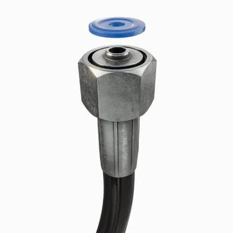 Self Forming Nylon CO2 Regulator Washers For CGA-320 Fittings, 15 Pack, Delivers A Leak Free Seal For Kegerators, close-up view