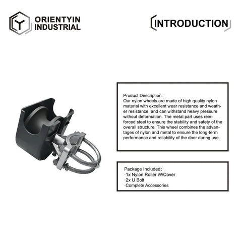Nylon Sliding Gate Rollers With Covers For Cantilever Gates Heavy Duty Slide Gate Roller System For 4 Inch Round Posts
