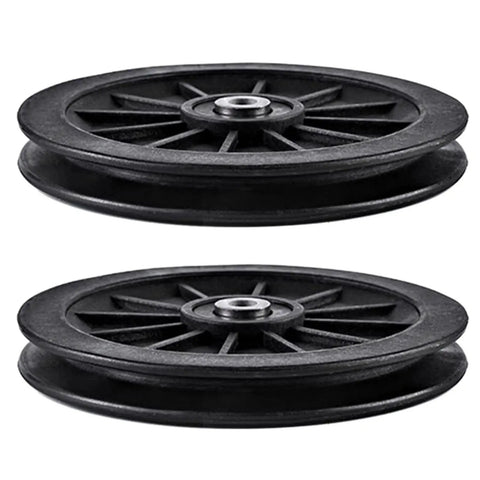 Nylon Round Rope Pulley For Fitness Equipment And Cable Machines Replacement Roller Low Friction Waterproof PA Pulley