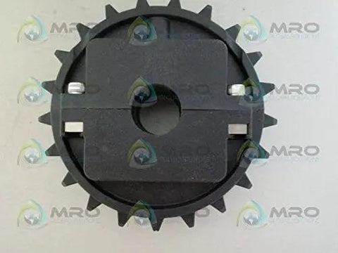 Nylon Molded Split Sprocket For Mat-Top Chain, 21-Tooth Two-Row, 30 Mm Bore, 614-238-2, 8500 Series Sprocket By Rexnord NS8500-21T
