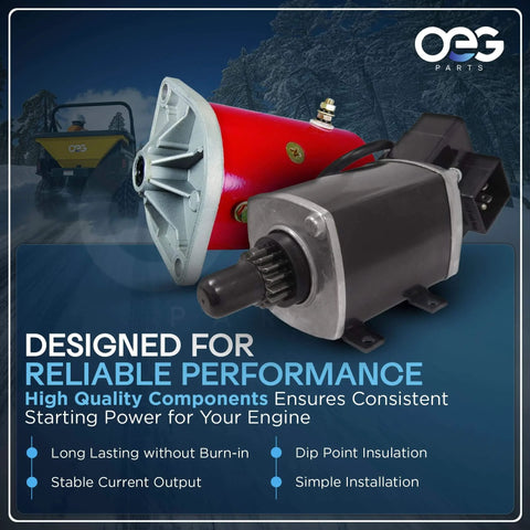 OEG Parts - Pump Motor Compatible With JS Barnes Monarch MTE Hydraulics in promotional design