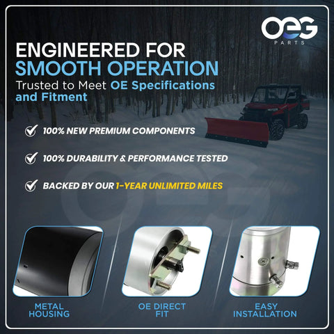 OEG Parts - Pump Motor Compatible With JS Barnes Monarch MTE Hydraulics 8111 8112 durability specifications