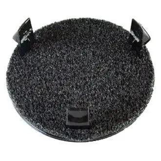 Cover Close Out OEM Part 68254145AA circular cap for Chrysler Dodge Jeep, top view with textured surface and mounting clips