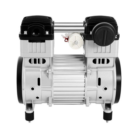 Oil Free 1100W Vacuum Pump With 7CFM Output And 8 Bar Pressure For Lab Chemistry, Food Processing Or Packaging Quiet Oilless Diaphragm Pump With Silencer And Copper Motor 200 L Per Min Industrial Vacuum Pump For Extended Use Powerhouse front view