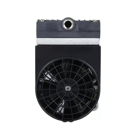 Front view of Oil Free 24L Lab Diaphragm Vacuum Pump Quiet Mute For Lab Use 100W 110V. Features air filter, quiet operation, not for corrosive gases.