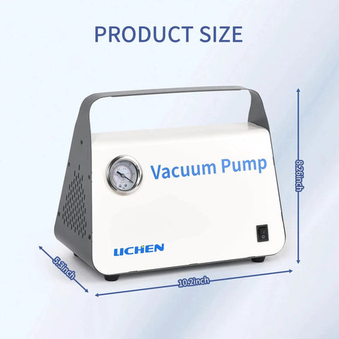 Oil Free Diaphragm Vacuum Pump For Liquid Filtration With 15 L Per Minute Flow Rate Dual Pressure Modes Portable Hose Kit