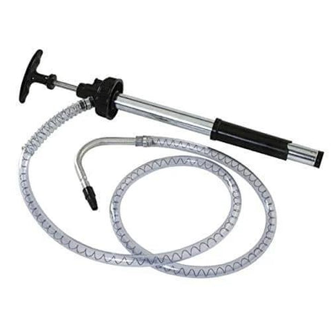 Oil Safe Standard Pump - General Purpose with quick connect, anti-drip nozzle, and 5 ft hose, suitable for ISO 460 fluids.
