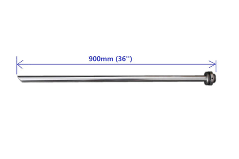 Oil Transfer Pump, Air Operated, Pneumatic, 55 Gallon Drum, 1.25 Inch ID, Teflon Packing, 900mm length component
