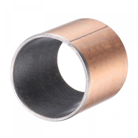 24mm Bore Sleeve Bearing 27mm Outside Diameter 30mm Length Oilless Bronze Sintered Coated Bushing For Low Friction High Load Capacity