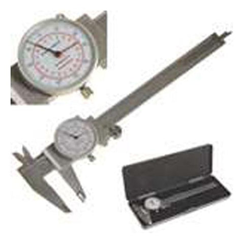 Old School Precision Dial Vernier Caliper Gauge Metric Measuring Tool 0-150mm - VXB Ball Bearings