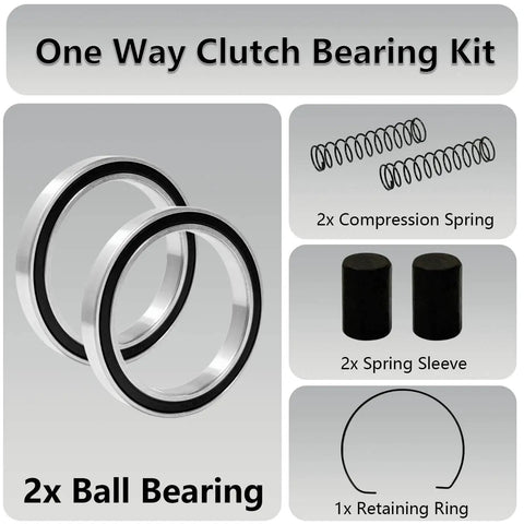 One Way Clutch Bearing Kit For Can Am Outlander And Maverick UTVs Fits 330 400 500 570 650 800 1000R 800R 1000R Commander