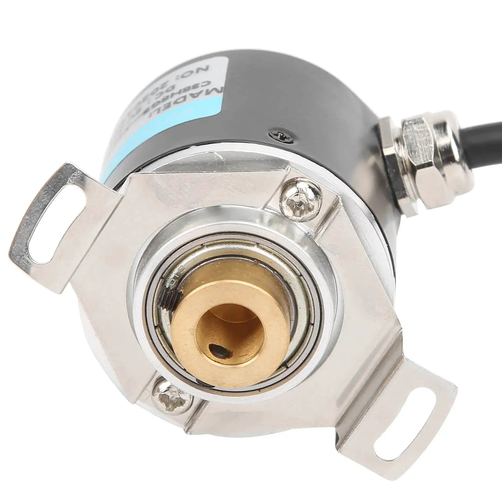 Encoder Spindle Bearing High Efficiency Optical Incremental Encoder 5 To 24V D...