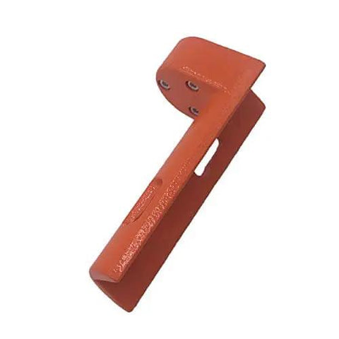 Adjustable Grade Rod Level Geoleni Aluminum Construction with 40 Minute Sensitivity Vial, fits 1 to 1.25 inch rods, orange finish