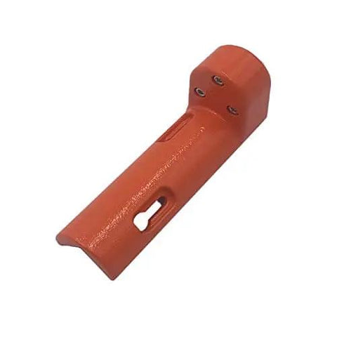 Adjustable Grade Rod Level Geoleni Aluminum Construction with 40 Minute Sensitivity Vial, orange, rugged design.