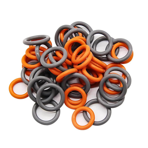 Color Coded Quick Disconnect O Rings Kit For Pressure Washers One Quarter And Three Eighth Inch Pro Grade Fifty Pack