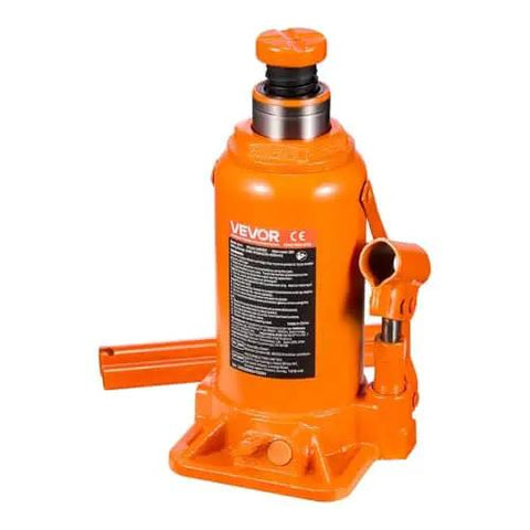 Heavy Duty 20 Ton Hydraulic Bottle Jack With 7.5 To 14 Inch Lift Range All Welded Construction Three Section Long Handle for vehicles