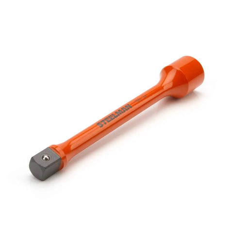 3/4-inch Drive, 175 ft-lb Torque Limiting Impact Extension in orange, bar flexes to absorb excessive torque, calibration-free