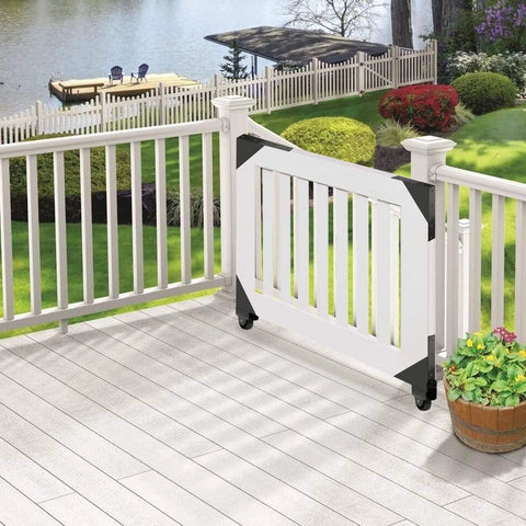 Sliding Gate Hardware Kit Heavy Duty Rolling Gate System for Metal and Wooden Outdoor Gates