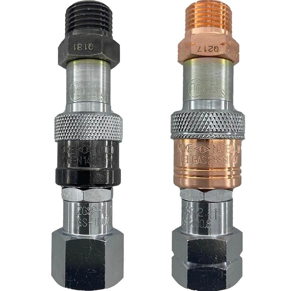 Oxy-Fuel Quick Connect Regulator To Hose Coupler Set 🍁...
