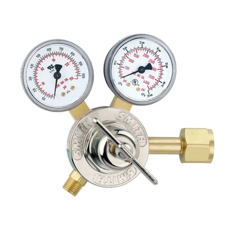 Oxygen Cylinder Regulator With CGA 540 Inlet And 9/16-18RH B Outlet, Go-To Single Stage, Medium Duty Gas Regulator