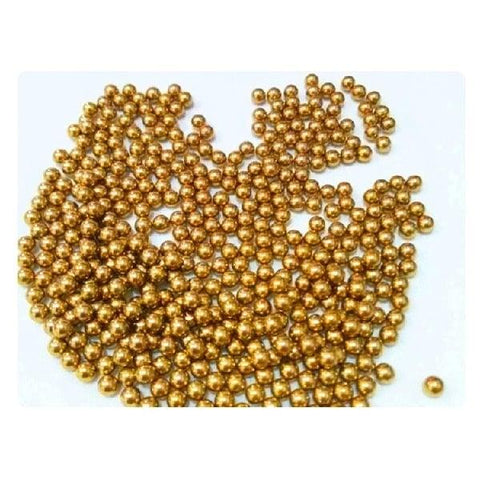 Pack of 10 8mm= 0.315" Diameter Loose Solid Bronze/Brass Bearing Balls - VXB Ball Bearings