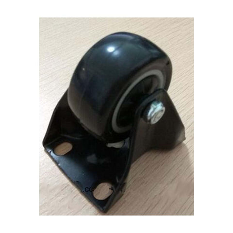 100-Pack 2" Heavy Duty Black Rigid Caster Wheel