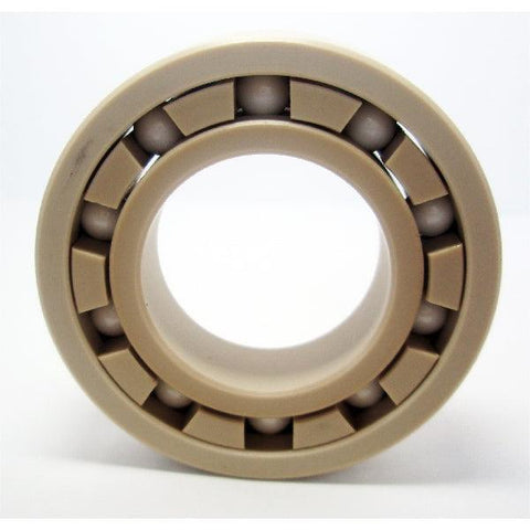 Pack of 20 6000 Open PEEK Ball Bearing with PTFE Cage and Alumina Ceramic Balls made in Japan - VXB Ball Bearings