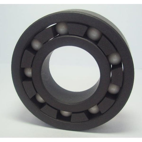 20-Pack 6001 Open PEEK Ball Bearing - PTFE Cage & Stainless Steel Balls made in Japan