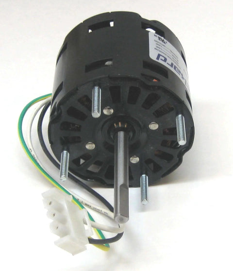Packard 90145 Motor for Greenheck 310145, 8 Watt, 115/60 Volts, 950 RPM, CWSE with visible wiring and studs