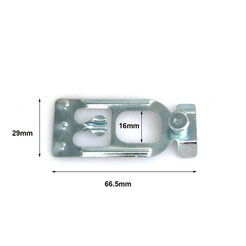 Pallet Rack Clips Racking Accessory Kit Pallet Rack Safety Clips 10 Pack 67x29mm Universal Bea...