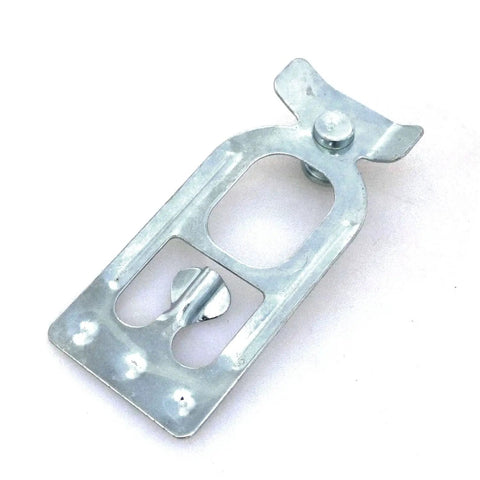 Pallet Rack Safety Clips 10 Pack 67x29mm Universal Beam Clip Connectors Galvanized Metal To Prevent Beam Disconnection And Secure Stacked Loads On Racking System