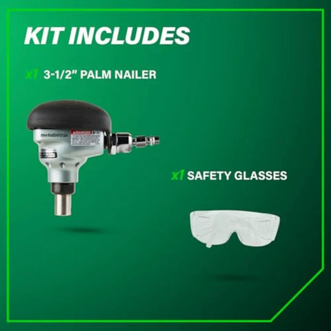 Workhorse Pro Preferred Palm Nailer With Magnetic Nose For Precise Fastening In Joist Hangers And Metal Connectors Kit