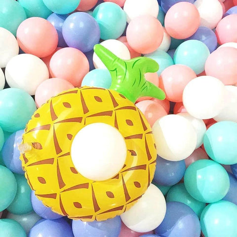 Soft Pit Balls, Chemical-Free Crush Proof Plastic Ocean Ball, BPA Free with No Smell, Safe for Toddler Ball Pit, Pastel mix with float