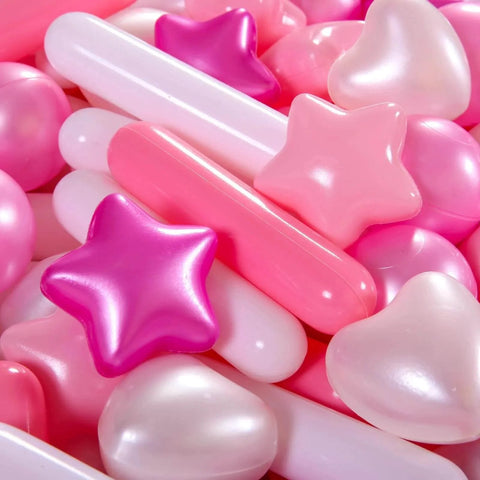 Ball Pit Balls for Toddlers, Pack of 200 BPA Free Phthalate Free Crush Proof Plastic Pit Balls for Ball Pits, Pearl Colors